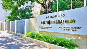 Điểm chuẩn Học viện Ngoại giao năm 2026 cao nhất 27,75