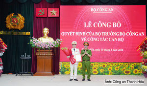 Đại tá Hoàng Quốc Việt làm Giám đốc Công an tỉnh Thanh Hóa