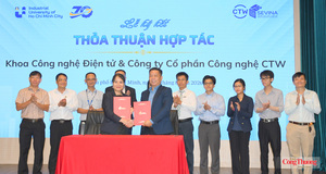 IUH 'bắt tay' CTW Technology phát triển nguồn nhân lực vi mạch, bán dẫn