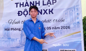 Người đội trưởng trẻ gieo khát vọng cống hiến màu áo xanh tình nguyện