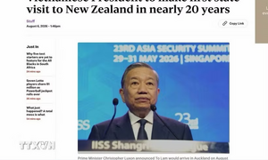 Truyền thông New Zealand: Quan hệ với Việt Nam bước vào giai đoạn gắn kết mới
