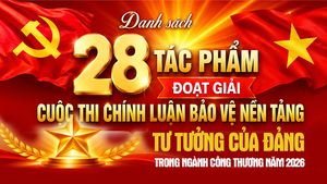 Infographic|  28 tác phẩm đoạt giải Cuộc thi chính luận bảo vệ nền tảng tư tưởng của Đảng trong ngành Công Thương năm 2026 