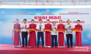 40 gian hàng nông sản Lào Cai đến với người tiêu dùng Nghệ An