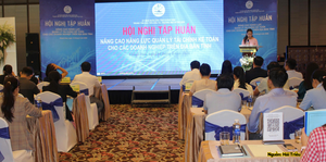 Khánh Hòa: Nâng cao năng lực quản lý tài chính cho gần 80 doanh nghiệp