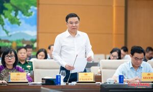 Bộ trưởng Lê Mạnh Hùng giải trình, tiếp thu, chỉnh lý dự thảo Luật Dầu khí (sửa đổi)