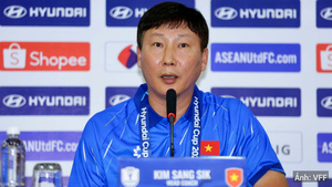 HLV Kim Sang Sik: Mục tiêu của đội tuyển Việt Nam là hướng tới trận chung kết