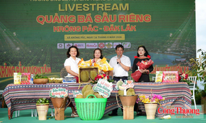 Lãnh đạo xã làm KOL, KOC bán sầu riêng online, hàng ngàn đơn đã chốt