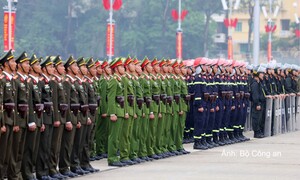 Lực lượng Công an nhân dân phát huy truyền thống, giữ vững trận tuyến an ninh trong kỷ nguyên mới