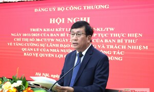Đảng uỷ Bộ Công Thương triển khai Kết luận 207-KL/TW của Ban Bí thư