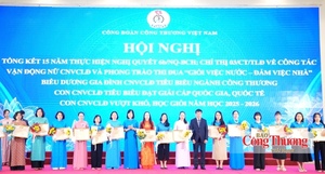 Phụ nữ Công Thương: Khơi nguồn sáng tạo, lan tỏa cống hiến