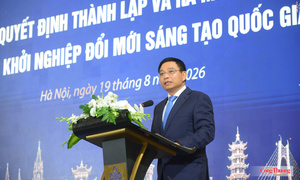 Phó Thủ tướng Nguyễn Văn Thắng dự Lễ thành lập Hội đồng Khởi nghiệp đổi mới sáng tạo VCCI