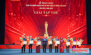 Đảng bộ Bộ Công Thương đạt nhiều thành tích cuộc thi chính luận bảo vệ nền tảng tư tưởng của Đảng