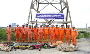 Điện lực Hải Phòng diễn tập ứng phó sự cố tại đảo Cát Bà
