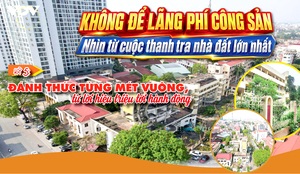  Không để lãng phí công sản: Nhìn từ cuộc thanh tra nhà đất lớn nhất - Kỳ 5: Đánh thức từng mét vuông, từ lời hiệu triệu tới hành động