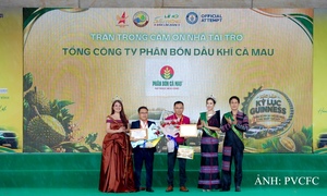 PVCFC đồng hành đưa sầu riêng Đắk Lắk chạm kỷ lục GUINNESS thế giới