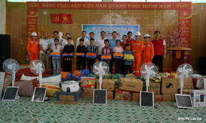 Năng lượng xanh đến với trẻ em vùng cao Lào Cai