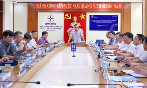 EVN kiểm tra công tác phòng, chống thiên tai tại Quảng Ninh