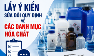 Bộ Công Thương lấy ý kiến sửa đổi quy định về các danh mục hóa chất
