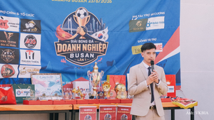 Giải Futsal Doanh nghiệp Busan kết nối cộng đồng Việt Nam tại Hàn Quốc
