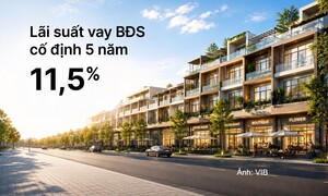 VIB cố định lãi suất vay mua nhà tới 5 năm