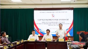 Đại hội IX Liên hiệp Hội Việt Nam sẽ diễn ra từ ngày 27-28/8/2026