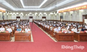 Đồng Tháp: Số liệu chính xác, kịp thời để quyết sách đúng