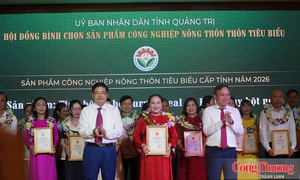 Quảng Trị tôn vinh 38 sản phẩm công nghiệp nông thôn tiêu biểu năm 2026