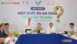 'Tick xanh trách nhiệm' hướng tới bếp ăn an toàn, minh bạch
