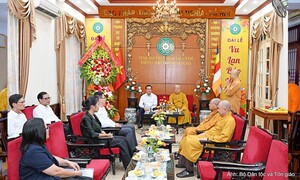 Bộ Dân tộc và Tôn giáo chúc mừng Giáo hội Phật giáo nhân Đại lễ Vu Lan