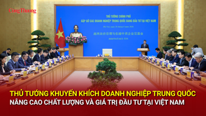 Thủ tướng khuyến khích doanh nghiệp Trung Quốc nâng cao chất lượng và giá trị đầu tư tại Việt Nam