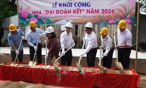 Đồng Tháp khởi công 187 công trình hỗ trợ người nghèo