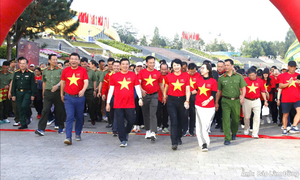 Lâm Đồng huy động 30.000 người tham gia 'Cùng Việt Nam tiến bước'