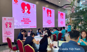 Lotte Center Hà Nội lan tỏa 'Giọt hồng yêu thương' dịp Quốc khánh 2/9