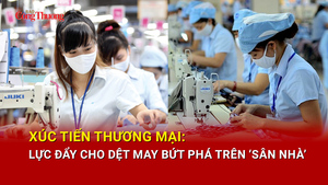 Xúc tiến thương mại: Lực đẩy cho dệt may bứt phá trên 'sân nhà'