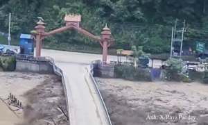 Chưa ghi nhận công dân Việt Nam bị ảnh hưởng do lũ quét tại biên giới Nepal - Trung Quốc