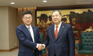 Phó Thủ tướng Thường trực Phạm Gia Túc tiếp Chủ tịch China Eximbank