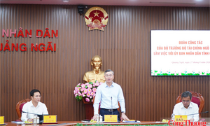 Tạo động lực đưa Quảng Ngãi trở thành trung tâm kinh tế biển năng động