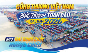 Công Thương Việt Nam trong bức tranh toàn cầu đầu năm 2026: Bài 3: Hai dòng chảy ngược chiều