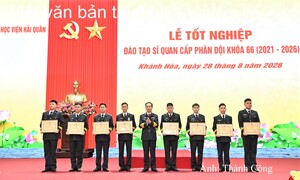 Học viện Hải quân đào tạo sĩ quan đáp ứng yêu cầu tác chiến hiện đại