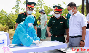 Thành phố Huế: Hoàn thành lấy mẫu ADN tại 42 nghĩa trang liệt sĩ