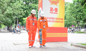 EVNHANOI bảo đảm điện an toàn, liên tục dịp Quốc khánh 2/9