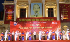 Hải Phòng: Khai mạc Phố đi bộ, ẩm thực