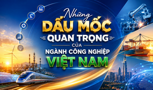 Infographic | Những dấu mốc quan trọng của ngành công nghiệp Việt Nam