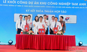 Đà Nẵng: Khởi công Khu công nghiệp Tam Anh 1 hơn 1.500 tỷ đồng