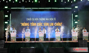 Khai mạc chuỗi sự kiện 'Nâng tầm đặc sản Lai Châu' dịp Tết Độc lập 