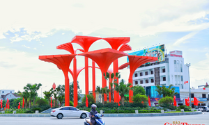 Hà Tĩnh rợp bóng cờ hoa, hướng về Tết Độc lập