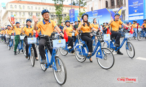 TP. Hồ Chí Minh: Hơn 1.000 người tham gia Ngày hội Xe đạp vì cộng đồng