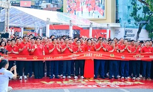 Lan tỏa thông điệp '10 tỷ bước xanh - Vì Việt Nam vững bền'
