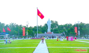  Quê Bác rực rỡ cờ hoa mừng Quốc khánh