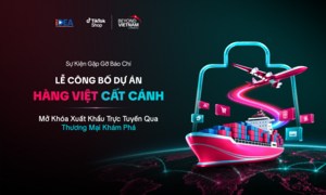 Bộ Công Thương và TikTok Shop công bố sáng kiến 'Beyond Vietnam - Hàng Việt Cất Cánh', ngày 3/9